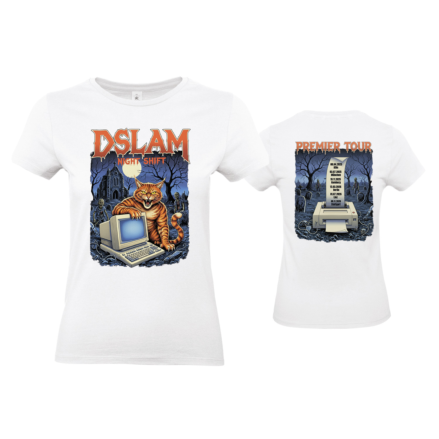 T-Shirt tailliert »Premier Tour«         